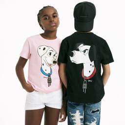 Givenchy-Розовая футболка с далматинцем | Childrensalon Outlet