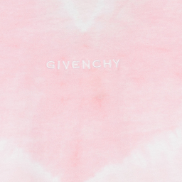 Givenchy-Girls Pink Heart Tie Dye Dress | Childrensalon Outlet