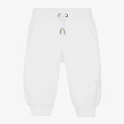 Givenchy-Girls White 4G Logo Joggers | Childrensalon Outlet