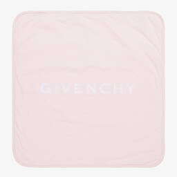 جيفنشي-بطانية قطن مبطنة لون زهري للمولودات (77 سم) | Childrensalon Outlet