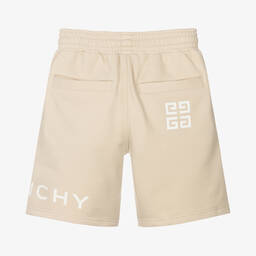 Givenchy-Бежевые хлопковые шорты | Childrensalon Outlet