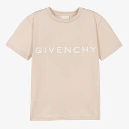 【関税込み】Givenchy ベージュ バロック Tシャツ Givenchyのベージュ バロック Tシャツがセール中