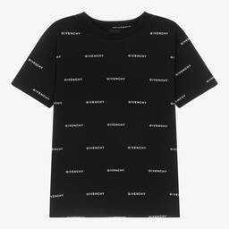Givenchy 4G-motif Cotton T-shirt | Black | FARFETCH