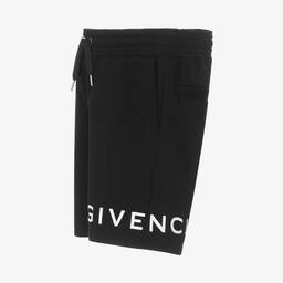 Givenchy-Черные хлопковые шорты | Childrensalon Outlet