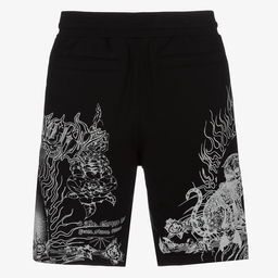 Givenchy-Черные шорты с пантерой для подростков | Childrensalon Outlet