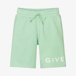 Givenchy-Зеленые хлопковые шорты | Childrensalon Outlet