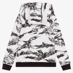 Givenchy-Белый топ на молнии для мальчиков-подростков | Childrensalon Outlet