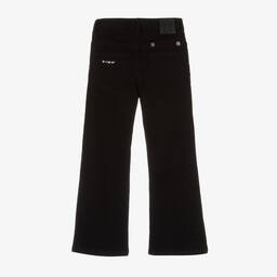 Givenchy-Teen Girls Black Denim Swarovski Jeans | Childrensalon Outlet