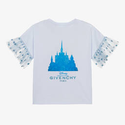 Givenchy-تيشيرت بطبعة ديزني قطن لون أزرق | Childrensalon Outlet