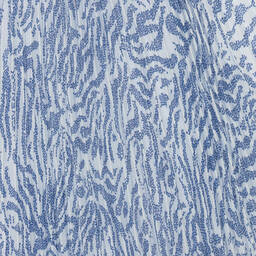 Givenchy-Teen Girls Blue Zebra Plissé Skirt | Childrensalon Outlet