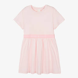 Givenchy-Teen Girls Pink Cotton T-Shirt Dress | Childrensalon Outlet