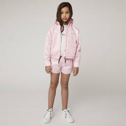 Givenchy-Розовые шорты для девочек-подростков | Childrensalon Outlet