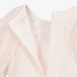 Givenchy-Розовое кружевное платье с цветами для подростков | Childrensalon Outlet