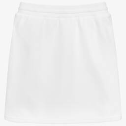 Givenchy-Белая мини-юбка с логотипом для подростков | Childrensalon Outlet