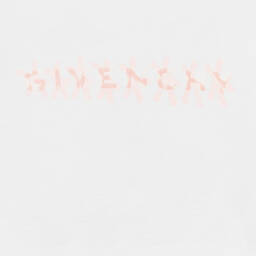 Givenchy-White Chito Heart 4G Top | Childrensalon Outlet