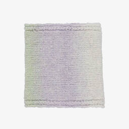 Gorros Navarro-Girls Purple Ombré Wool Hat & Snood Set | Childrensalon Outlet