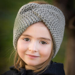 Gorros Navarro-Серая шерстяная повязка на голову | Childrensalon Outlet