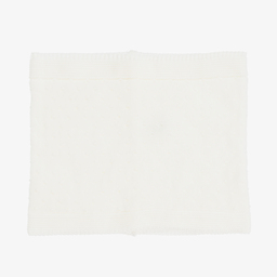 Gorros Navarro-Ivory Knitted Hat & Snood Set | Childrensalon Outlet