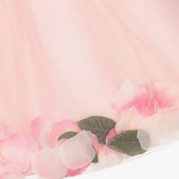 Graci-Розовое платье с лепестками | Childrensalon Outlet