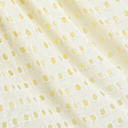 Graci-Baby Girls Yellow Embroidered Viscose Dress | Childrensalon Outlet