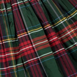 Graci-Красно-зеленое платье из тафты для малышей | Childrensalon Outlet