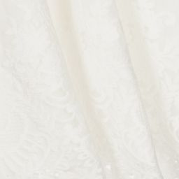 Graci-Бежевое платье из твида и кружева | Childrensalon Outlet