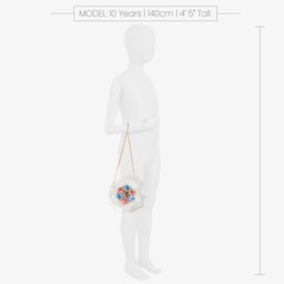 Graci-Flowers & Frill Bag (16cm) | Childrensalon Outlet