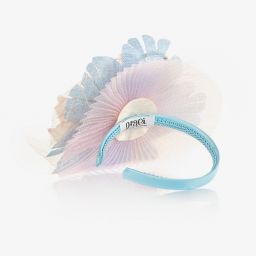 Graci-Girls Blue & Pink Hairband | Childrensalon Outlet