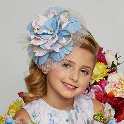 Graci-Girls Blue & Pink Hairband | Childrensalon Outlet