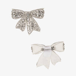 Graci-Элегантное кремовое платье из кружева и тюля для девочек | Childrensalon Outlet