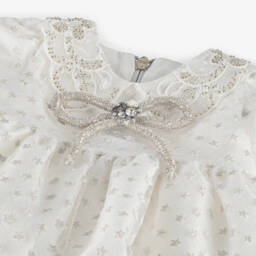 Graci-Girls Glitter Star Embellished Dress | Childrensalon Outlet