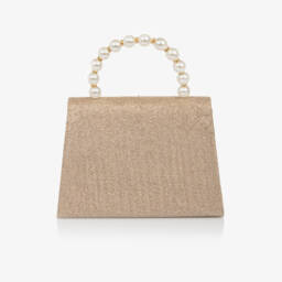 Graci-Сумка с золотым блеском и бантом для девочек | Childrensalon Outlet