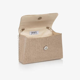 Graci-Сумка с золотым блеском и бантом для девочек | Childrensalon Outlet