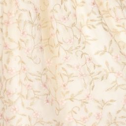 Graci-Кремовое платье с цветами для девочек | Childrensalon Outlet