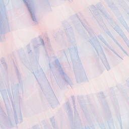 Graci-Girls Pink & Blue Tulle Dress | Childrensalon Outlet