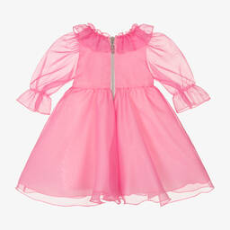 Graci-Розовое шифоновое платье | Childrensalon Outlet