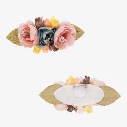 Graci-Girls Pink Floral Dress  | Childrensalon Outlet