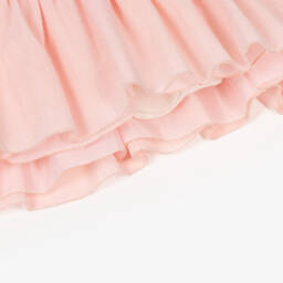 Graci-Льняное платье с цветочным узором розового цвета для девочек | Childrensalon Outlet