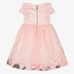Graci-Розовое платье с лепестками | Childrensalon Outlet