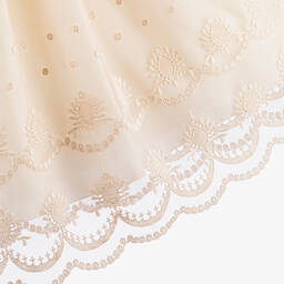 Graci-Girls Pink Tulle & Cotton Lace Dress  | Childrensalon Outlet