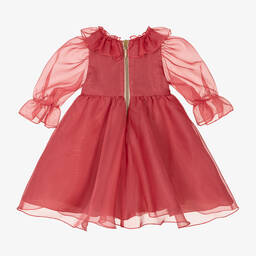 Graci-Красное шифоновое платье | Childrensalon Outlet