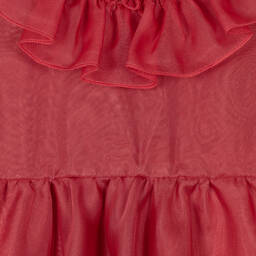 Graci-Красное шифоновое платье | Childrensalon Outlet