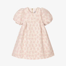 Graci-Girls Rose Jacquard Party Dress | Childrensalon Outlet