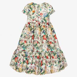 Graci-Girls White Floral Dress  | Childrensalon Outlet