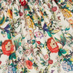 Graci-Girls White Floral Dress  | Childrensalon Outlet