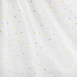 Graci-Girls White Tulle Daisy Dress | Childrensalon Outlet