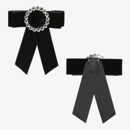 Graci-White & Black Tulle Dress  | Childrensalon Outlet