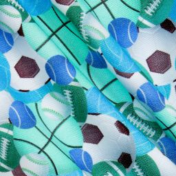 Gresham Blake for Childrensalon-Blue Cotton Football Polo | Childrensalon Outlet