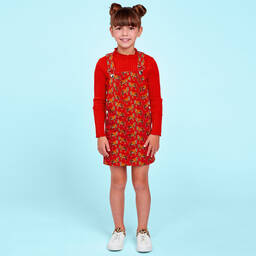 Gresham Blake for Childrensalon-Girls Cotton Tiger Dress | Childrensalon Outlet