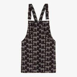 Gresham Blake for Childrensalon-Girls Cotton Zebra Dress | Childrensalon Outlet